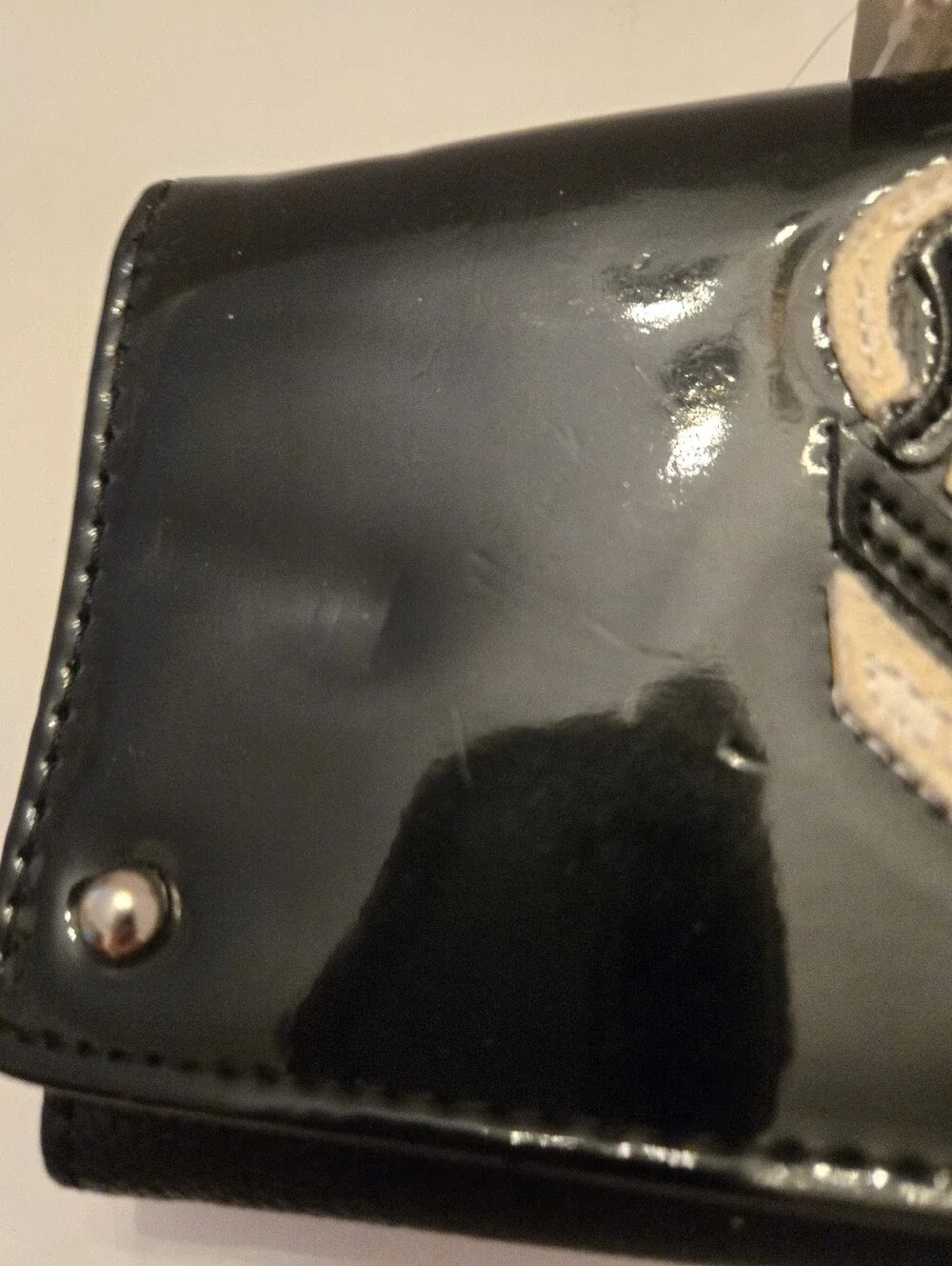 Metal Mulisha Paint It Black Y2K Vintage Trifold Wallet NEW